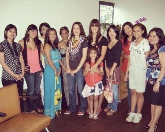 Grand opening of Megumi Organic Salon in 2009